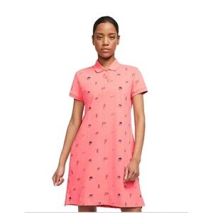 Nike Limited Edition Paris Printed Polo Dress Size S Small EUC!!!